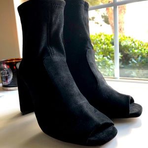 Topshop Open Toe Booties